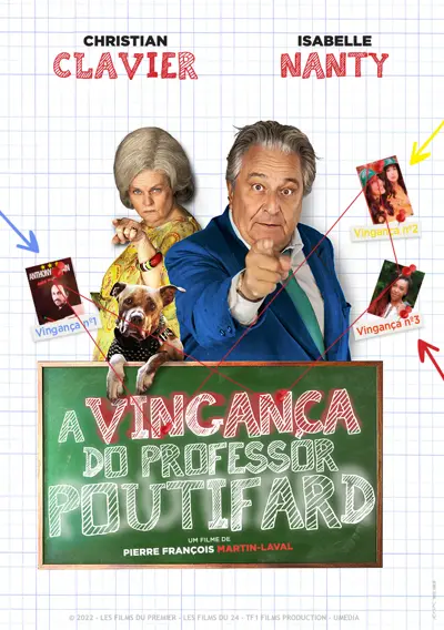 Capa A Vingança Do Professor Poutifard