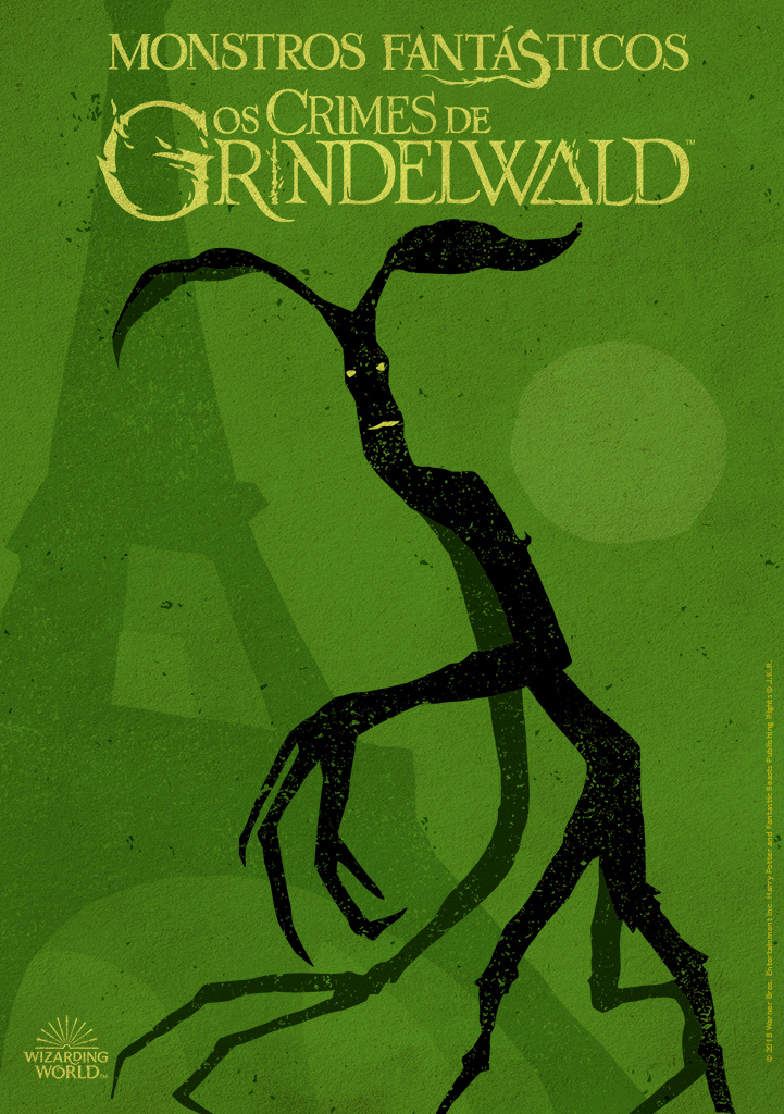 Capa Monstros Fantásticos - Os Crimes De Grindelwald