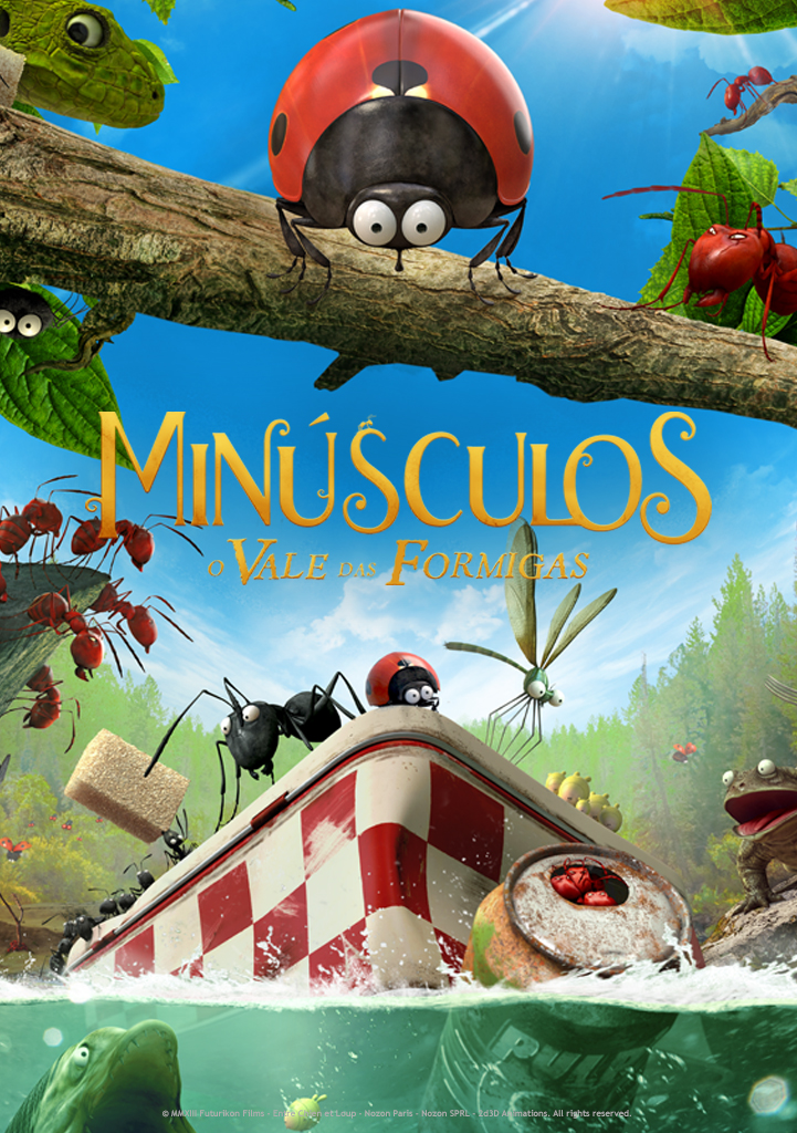 Capa Minúsculos - O Vale das Formigas (VO)