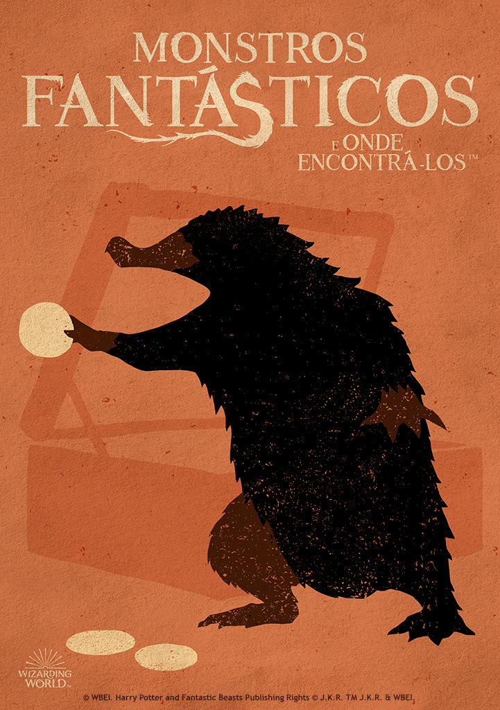 Capa Monstros Fantásticos e Onde Encontrá-los