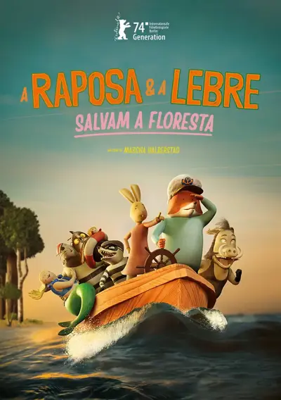 Capa A Raposa e a Lebre Salvam a Floresta (VP)