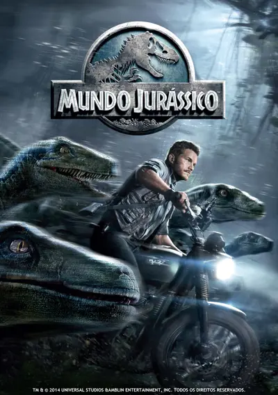 Capa Mundo Jurássico