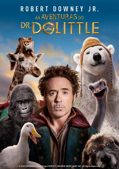Capa As Aventuras do Dr. Dolittle