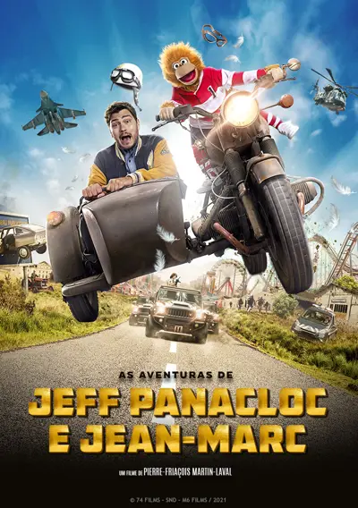 Capa As Aventuras de Jeff Panacloc e Jean-Marc