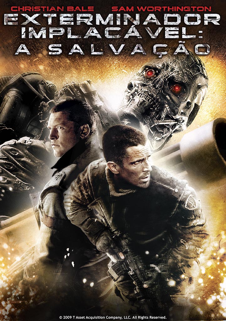 Capa Exterminador Implacável - A Salvação