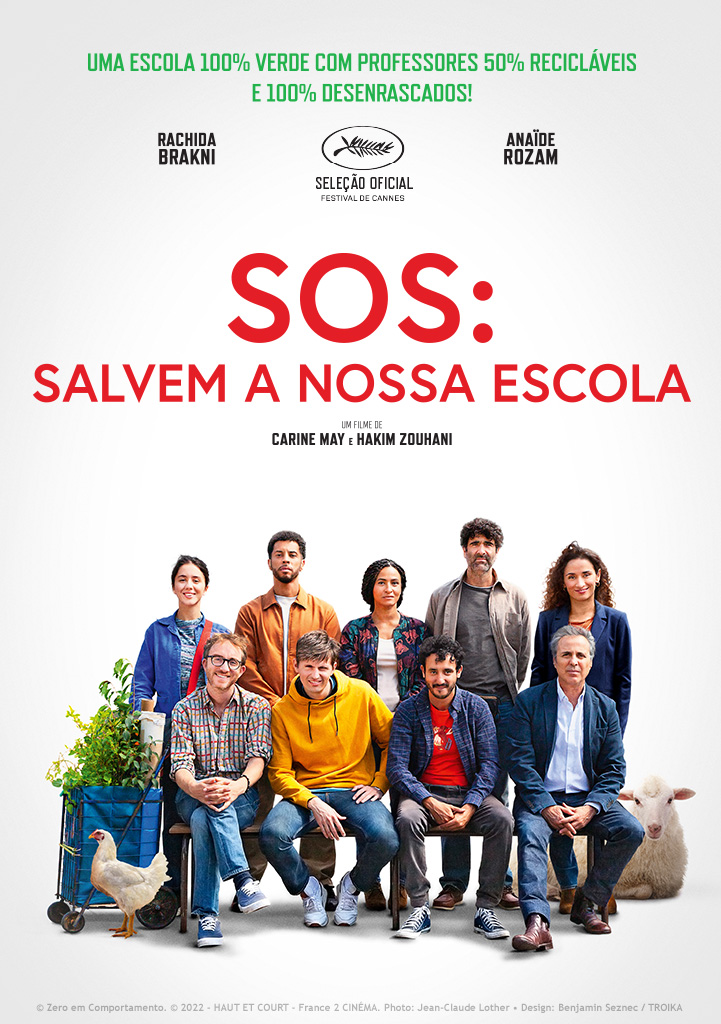 Capa SOS: Salvem a Nossa Escola