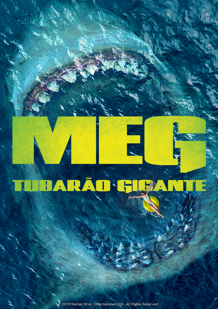 Capa Meg: Tubarão Gigante