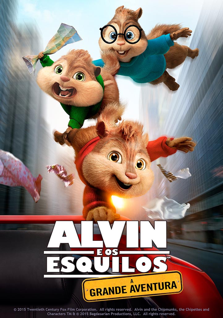 Capa Alvin E Os Esquilos: A Grande Aventura