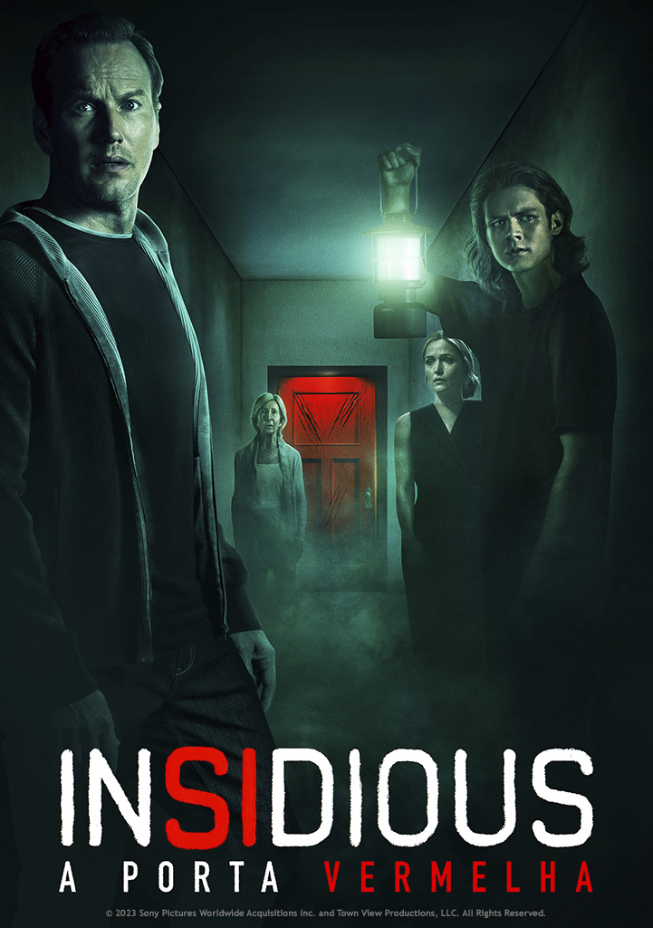 Capa Insidious: A Porta Vermelha