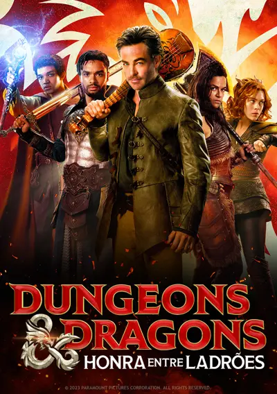 Capa Dungeons & Dragons: Honra Entre Ladrões