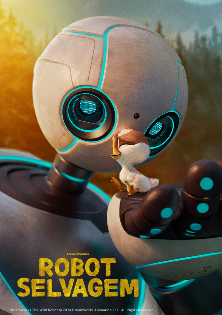 Capa Robot Selvagem