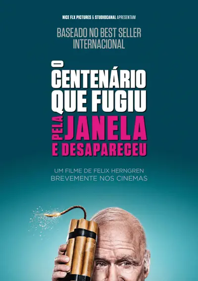 Capa O Centenário Que Fugiu Pela Janela e Desapareceu