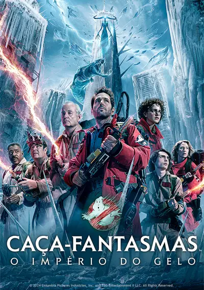 Capa Caça-Fantasmas: O Império Do Gelo