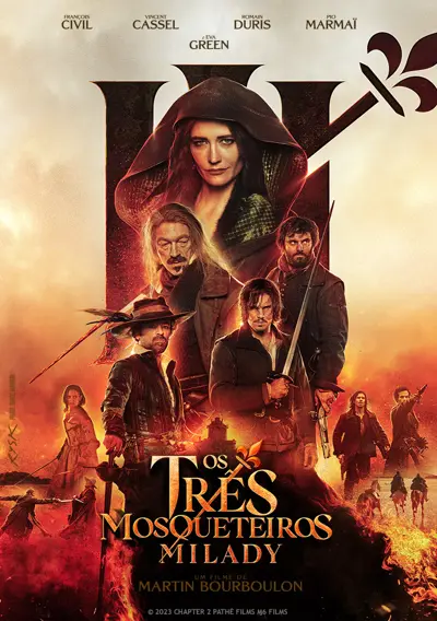 Capa Os Três Mosqueteiros: Milady