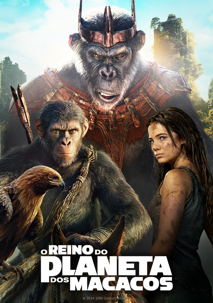 Capa O Reino do Planeta dos Macacos