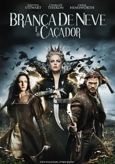 Capa A Branca de Neve e o Caçador
