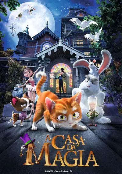 Capa A Casa da Magia (VP)
