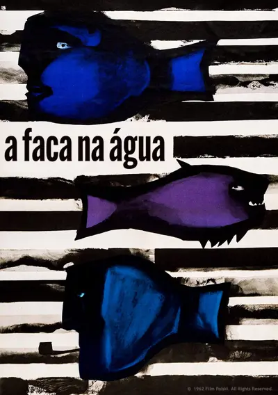 Capa A Faca na Água