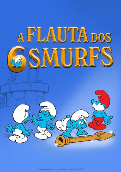 Capa A Flauta dos 6 Smurfs