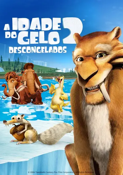 Capa A Idade do Gelo 2 - Descongelados (VP)