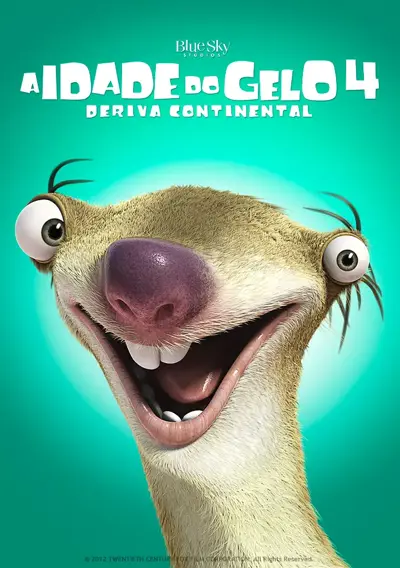 Capa A Idade do Gelo 4: Deriva Continental (VO)