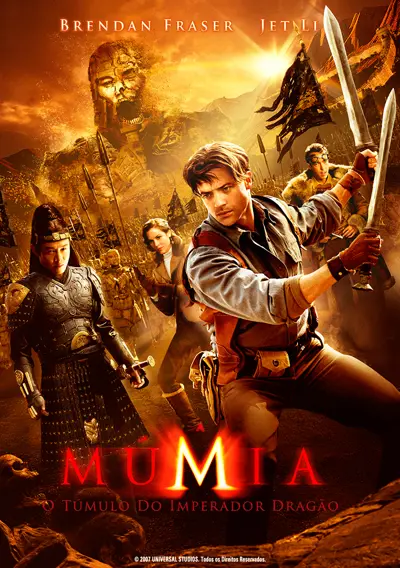 Capa A Múmia: O Túmulo do Imperador Dragão