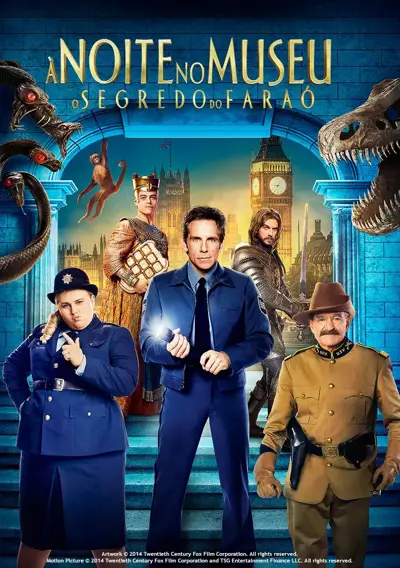 capa À Noite no Museu: O Segredo do Faraó