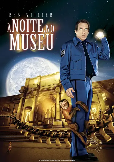 Capa À Noite, no Museu