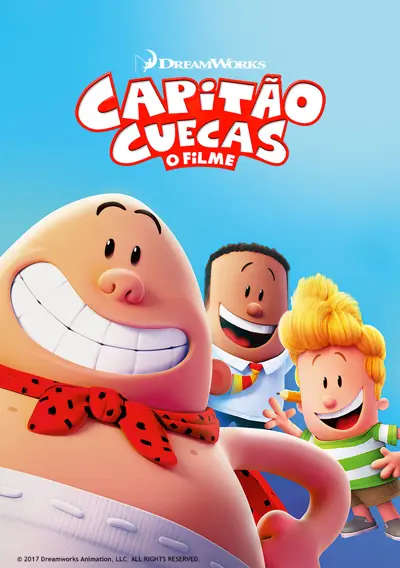 Capa Capitão Cuecas - O Filme