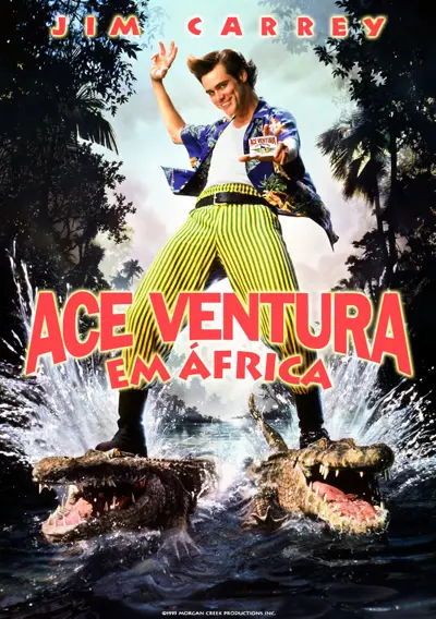 Capa Ace Ventura Em África