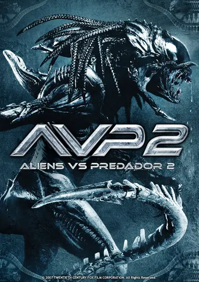 Capa Alien vs. Predador 2