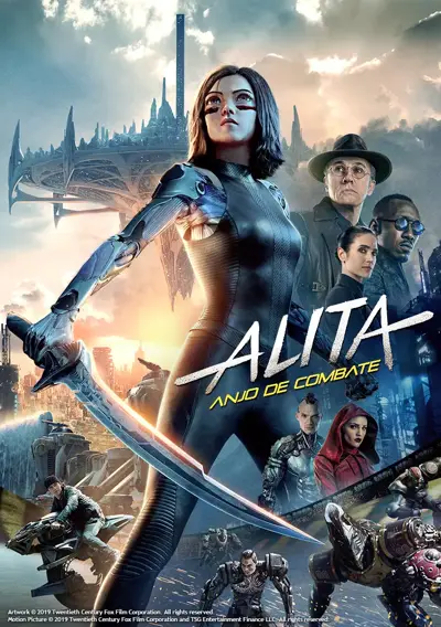 capa Alita: Anjo De Combate