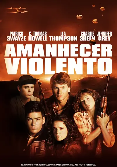 Capa Amanhecer Violento (1984)