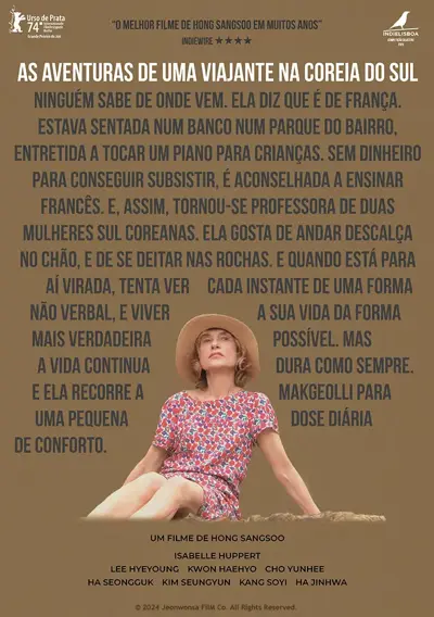 capa As Aventuras de uma Francesa na Coreia