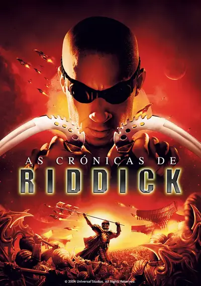 Capa As Crónicas de Riddick