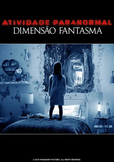 Capa Atividade Paranormal: Dimensão Fantasma
