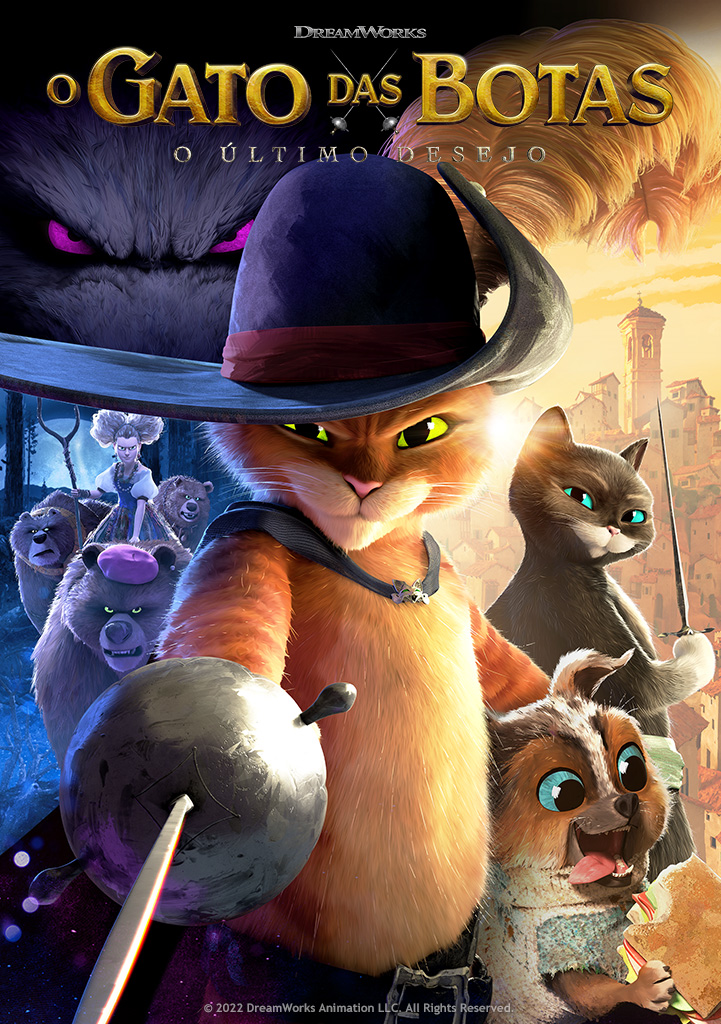 Capa O Gato Das Botas: O Último Desejo (VP)