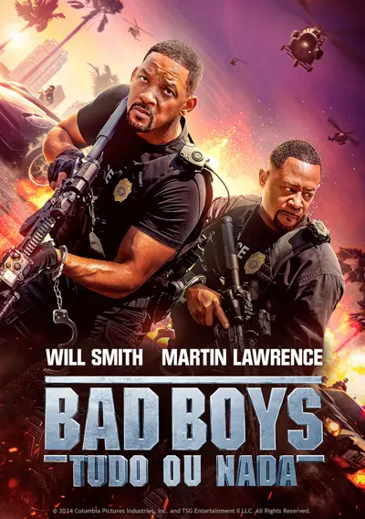 capa Bad Boys: Tudo ou Nada