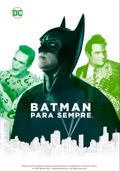 Capa Batman para Sempre