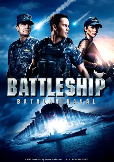 Capa Battleship - Batalha Naval