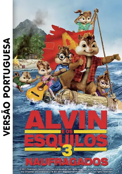 Capa Alvin e Os Esquilos 3: Naufragados (VP)