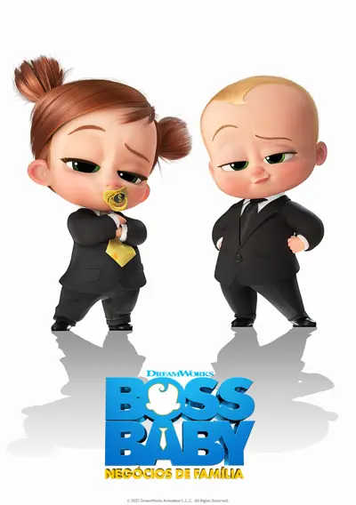 Capa Boss Baby: Negócios De Família (VP)