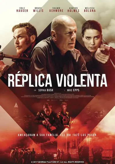 Capa Réplica Violenta