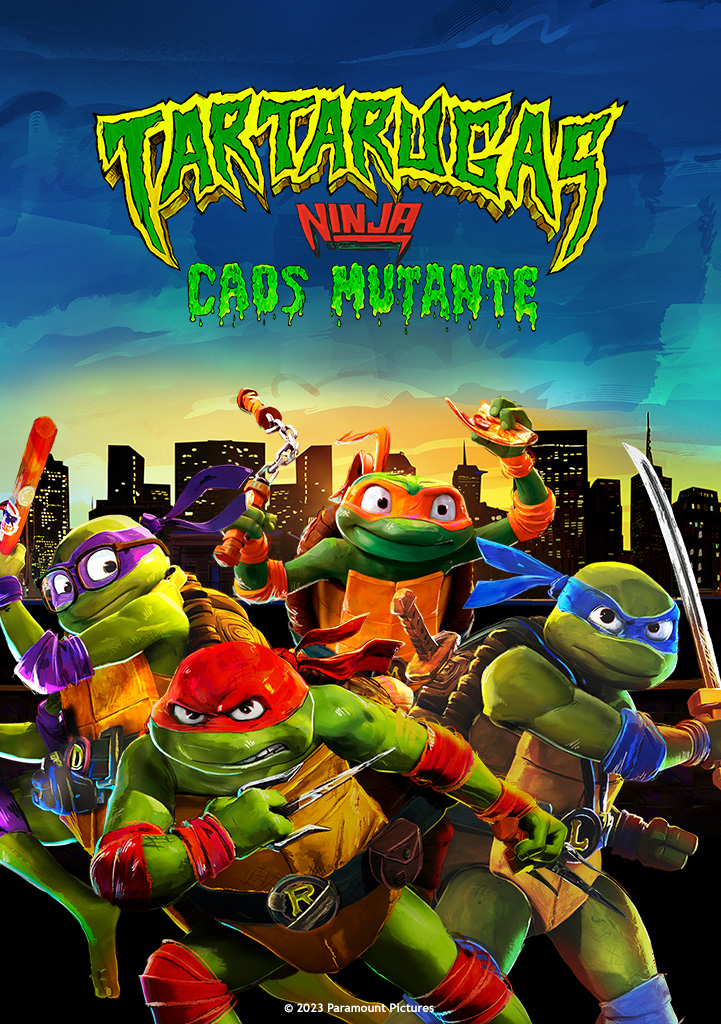 Capa Tartarugas Ninja: Caos Mutante (VP)