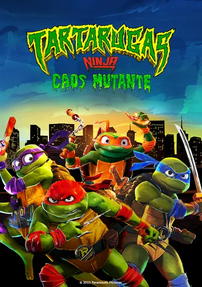 Capa Tartarugas Ninja: Caos Mutante (VP)