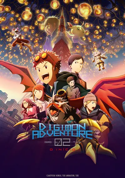 Capa Digimon Adventure 02: O Início (VO)