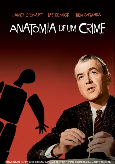 Capa Anatomia de um Crime