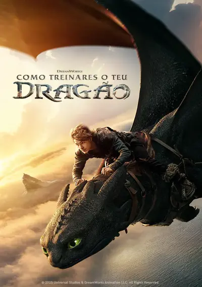 capa Como Treinares o Teu Dragão (2025)