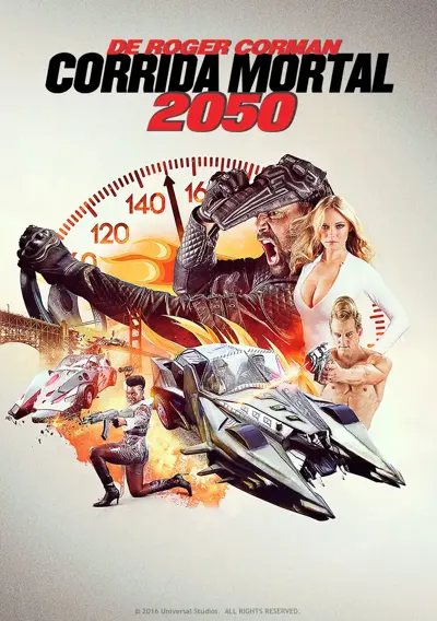 Capa Corrida da Morte no Ano 2050