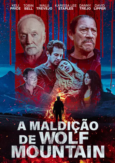 Capa A Maldição De Wolf Mountain